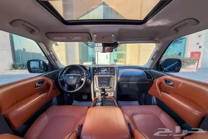 نيسان باترول بلاتينيوم V6 2021 اسود سعودي 6