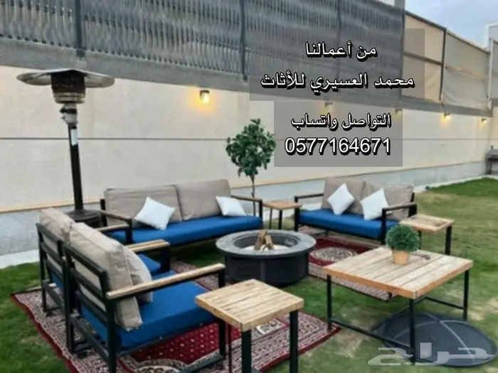 جلسات خشب خارجيه 9