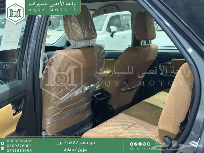 فورتشنر بدون دبل رمادي بنزين 2025 اقل سعر كاش واقساط 24