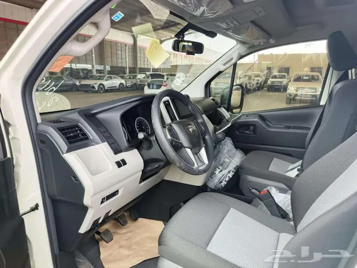 هاي اس باص عادي 13 راكب أبيض ديزل 2026 اقل سعر كاش واقساط 9