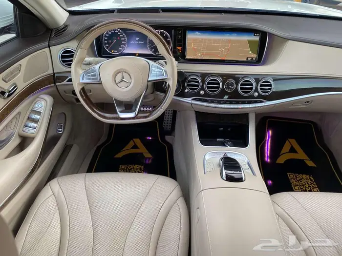 مرسيدس S400 2016 مستعمل نظيف على السوم 11