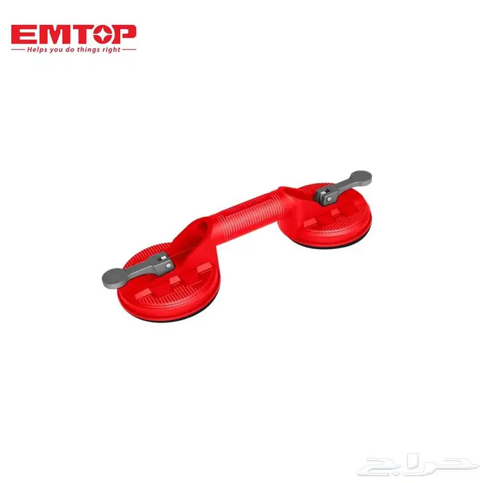 حامل زجاج شفط EMTOP مزدوج 0