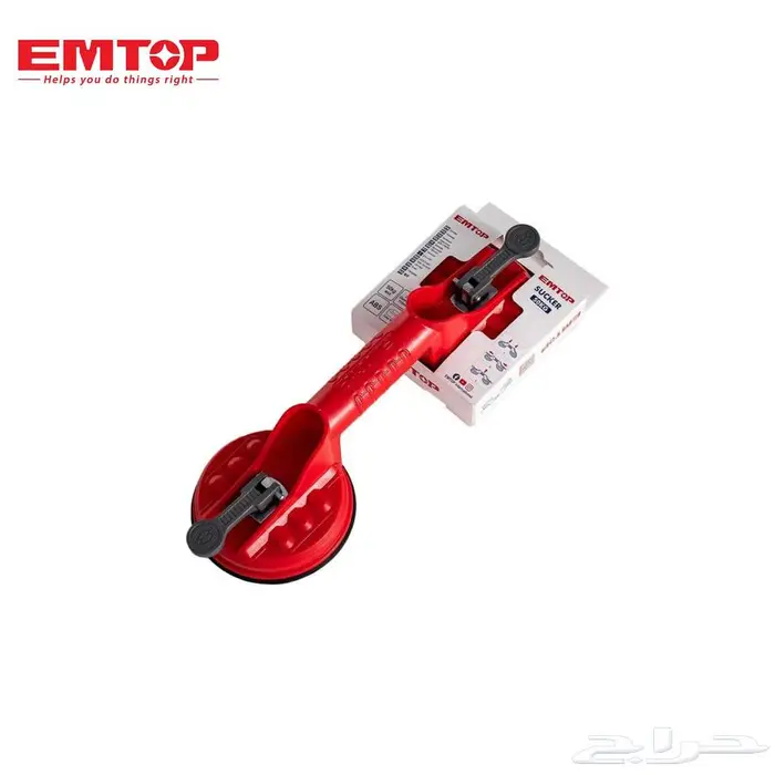 حامل زجاج شفط EMTOP مزدوج 2