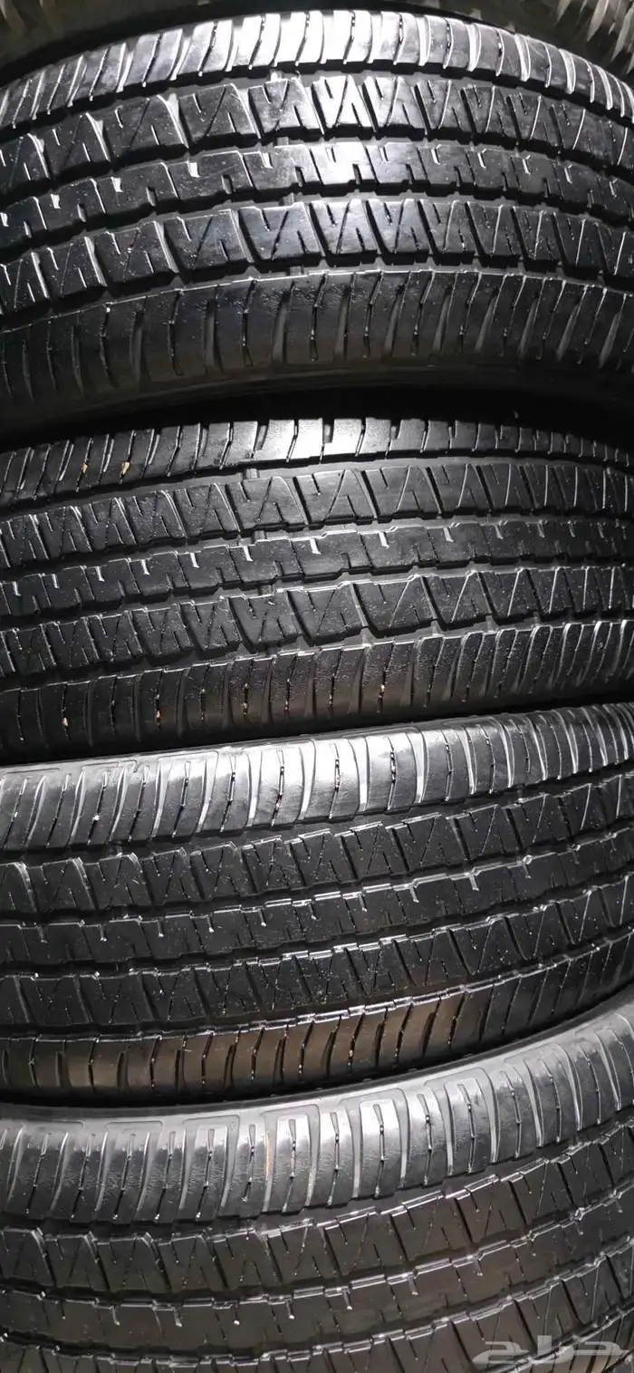 كفرات دنلوب ياباني مقاس 265 55 20 1