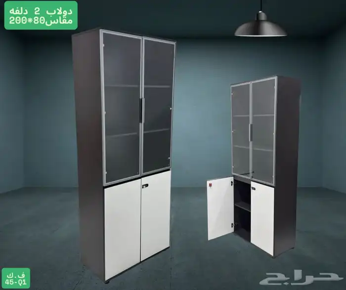 دولاب خشبي ومعدني جديده بالكرتون 1