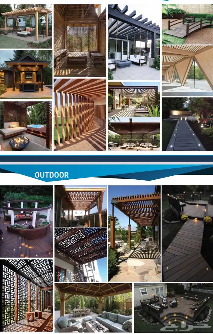 ديكورات خشبية حديثة 13