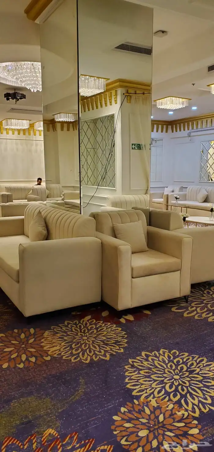 لتاجير الكنب وطاولات مكيفات صحراوية تنسيق ورود كوش حفلات كنب 4