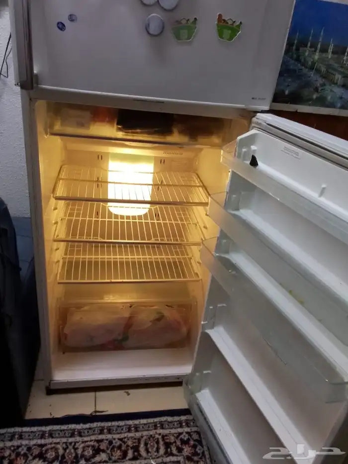 ثلاجه توشيبا للبيع تبريد ممتاز جدا جدا 1