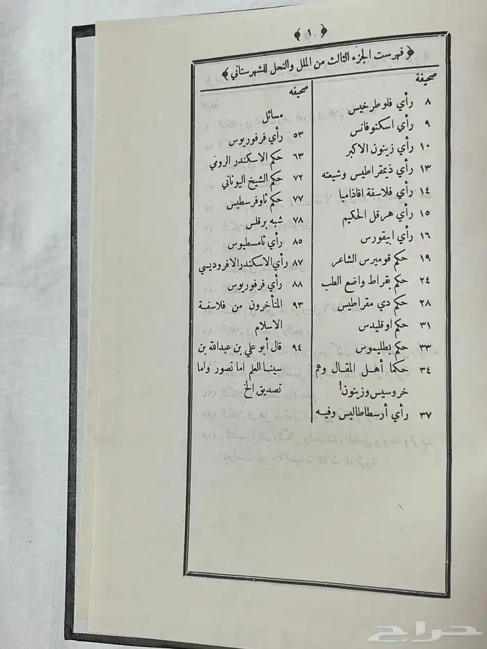 كتاب الفصل في الملل والأهواء والنحل 7