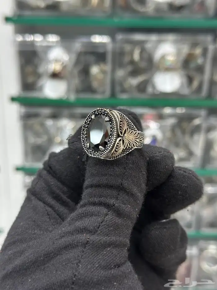 خواتم فضة عيار 925 اقل سعر الواحد 85 13
