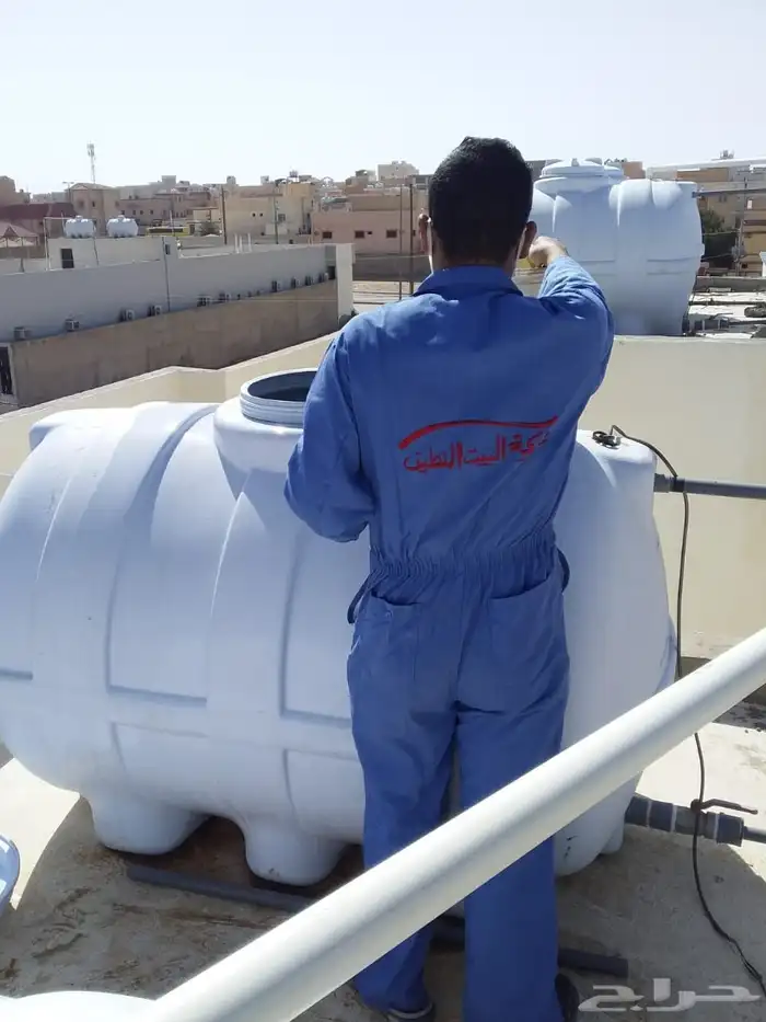 شركة البيت النظيف جلي بلاط تنظف خزانات بركات مياه طارد حمام 18