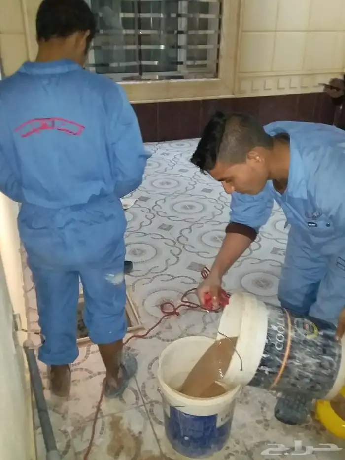 شركة البيت النظيف جلي بلاط تنظف خزانات بركات مياه طارد حمام 23