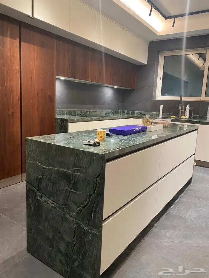 مطابخ ألمونيوم وخشب 2