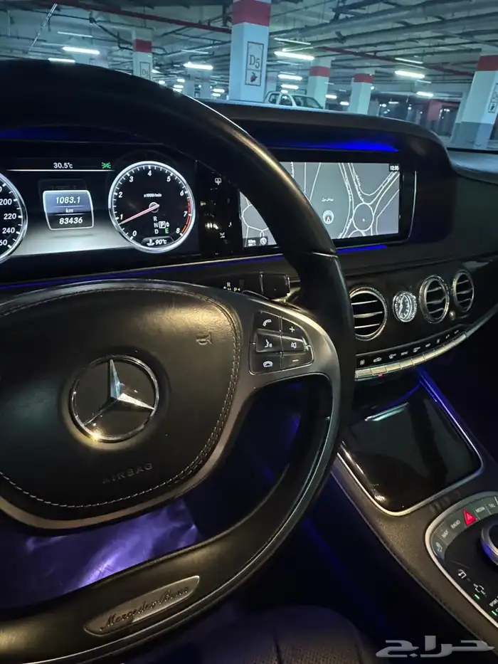 مرسيدس 2014 S400 معدل مايباخ ممشى قليل 10