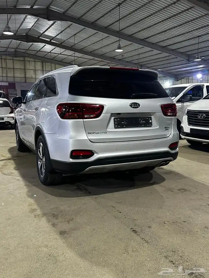 كيا سورنتو فضى 2020 ديزل بطاقة جمركية وارد كوريا 4
