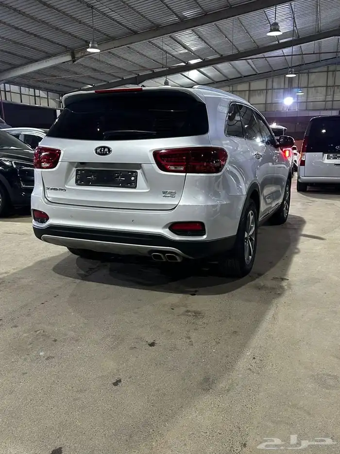 كيا سورنتو فضى 2020 ديزل بطاقة جمركية وارد كوريا 5