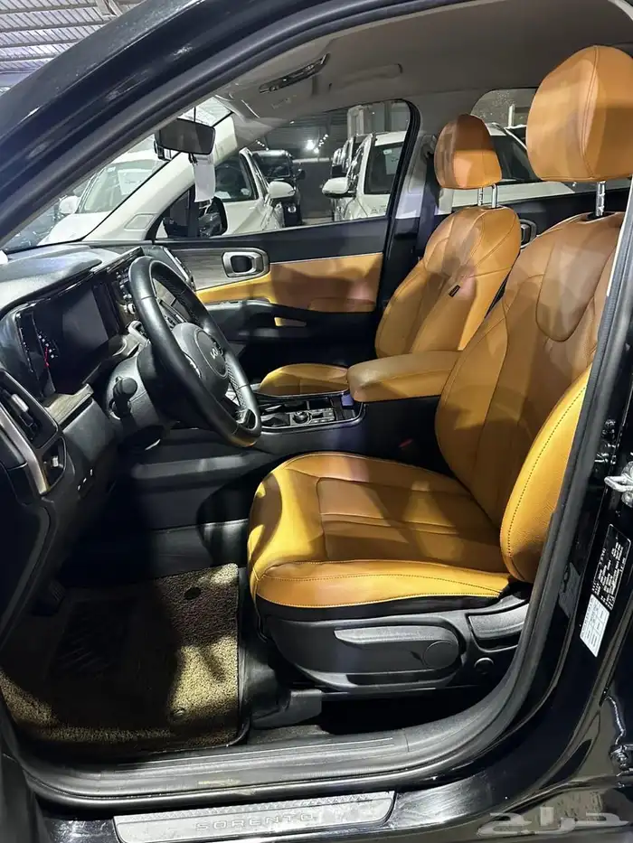 كيا سورنتو اسود 2022 ديزل بطاقة جمركية وارد كوريا 7