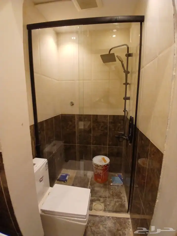 زجاج شاور حمامات كبائن زجاج شاور ابواب سحاب زجاج للمروش لشاو 3