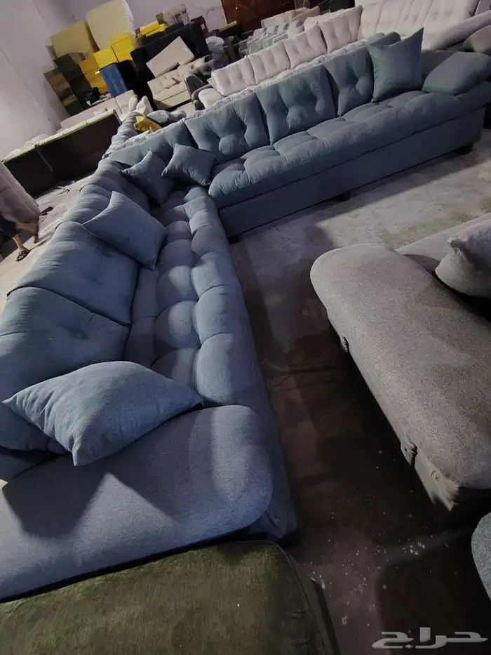 كنب جديد جاهز تفصيل كنب 18