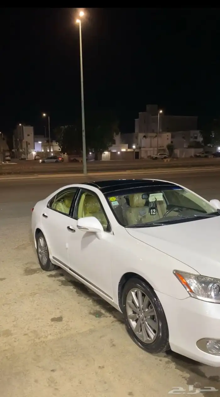 للبيع لكزس ES 350 موديل 2012 فتحة بانوراما سعودي (شد بلد) 11