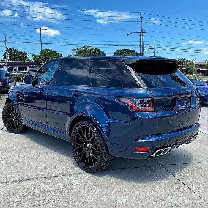 كت تعديل رنج روفر سبورت SVR صدامات امامي وخلفي 33