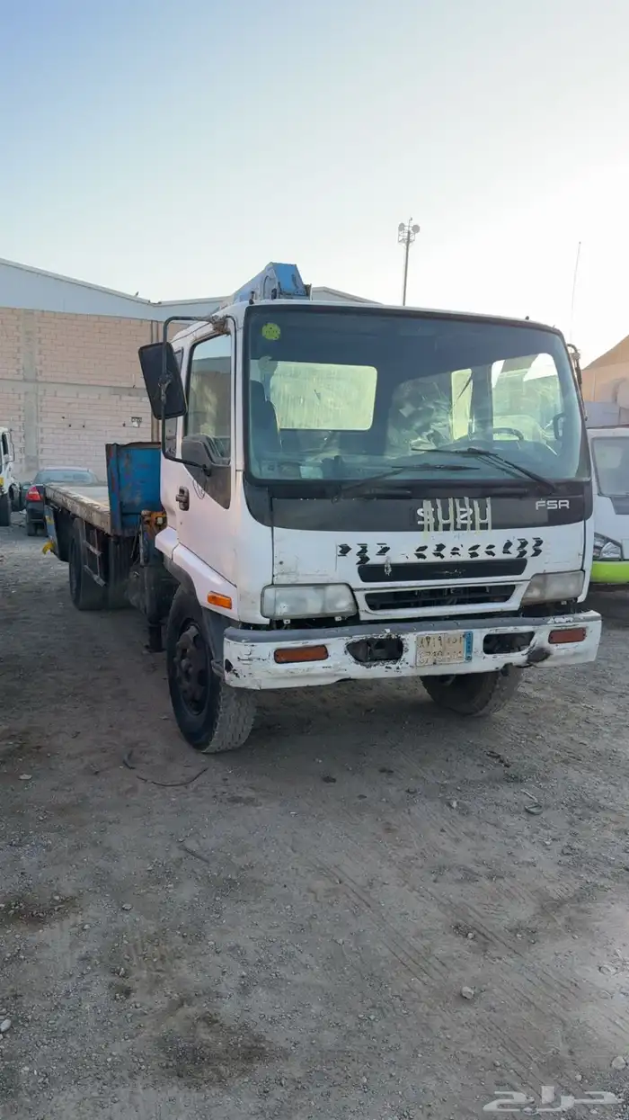 لوري ايسوزو 8 مسمار FSR موديل 2005 كرين 4