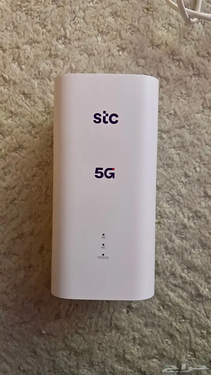راوتر STC 5G نضيف جدا  استخدام اقل من 3 شهور وتوجد فاتوره 5