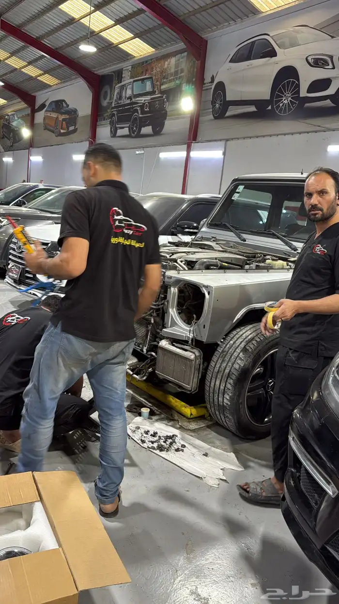 بطارية جي كلاس احتياطية 2014 شركة كريز كار لصيانة الأوربي 4