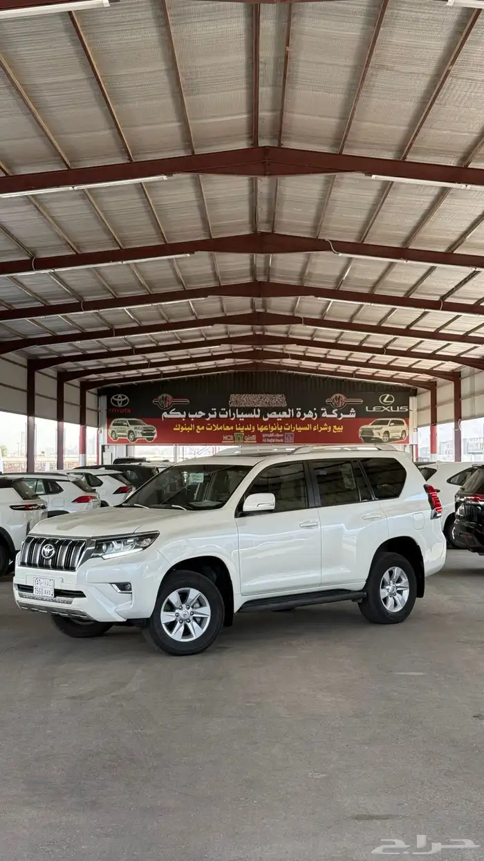 تويوتا برادو ديزل 2022 عداد 88 الف فل كامل 1