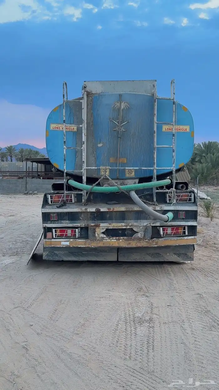 للإيجار تانكي ماء تريله سعة 30 طن 1