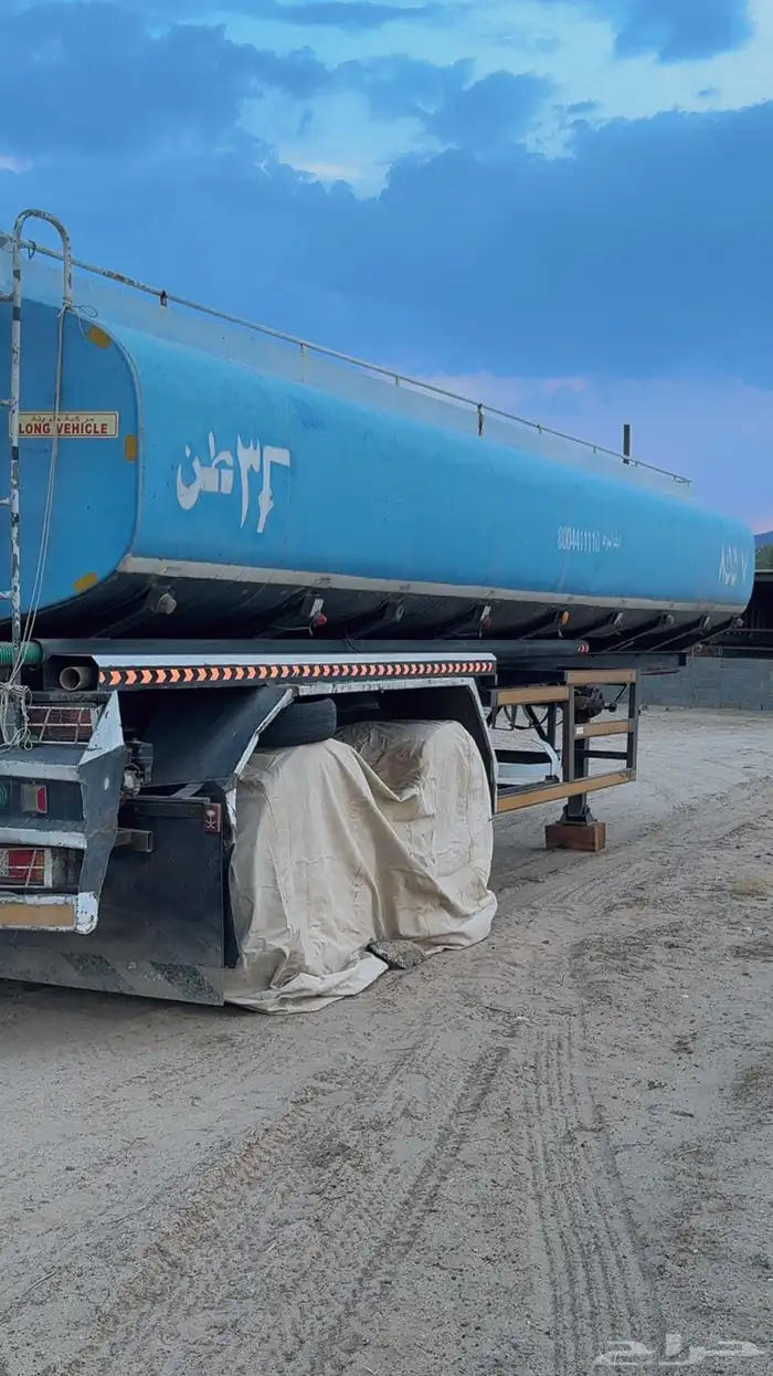 للإيجار تانكي ماء تريله سعة 30 طن 2