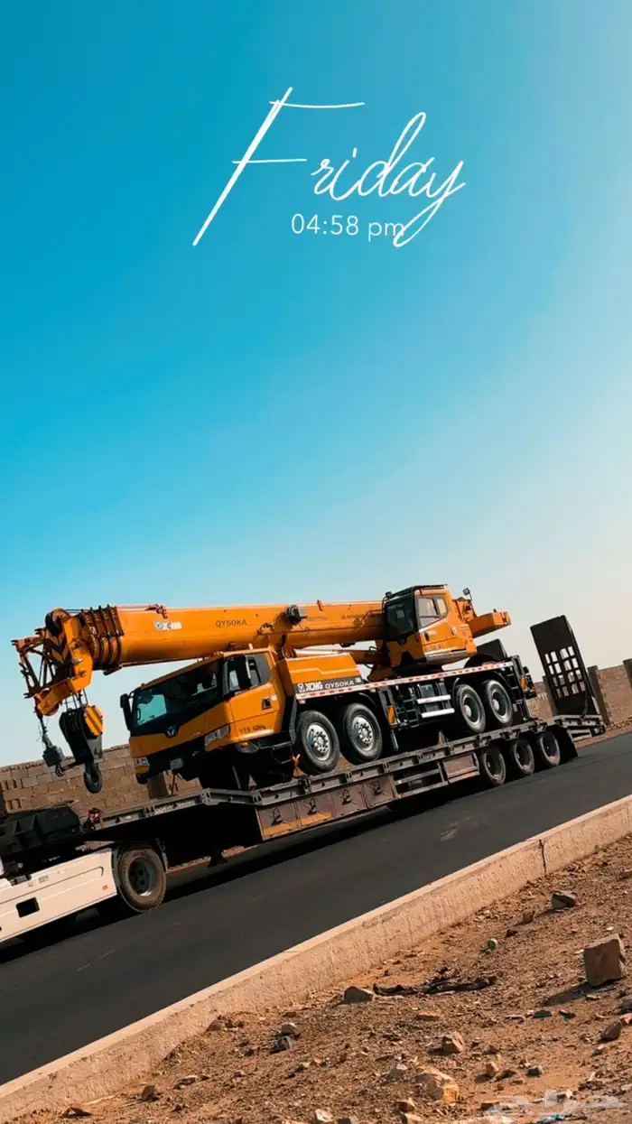 كرينات من 50 طن الى 500 طن وبوم تراك 10 طن 4