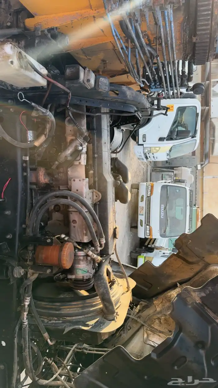 لوري ايسوزو 8 مسمار FSR موديل 2005 كرين 21