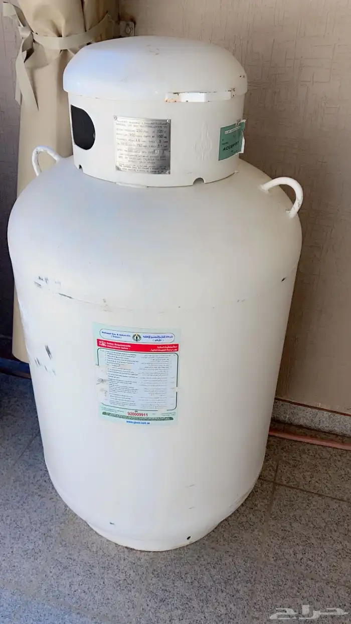 خزان غاز حجم 1000 وكذلك حجم 450 للبيع 0