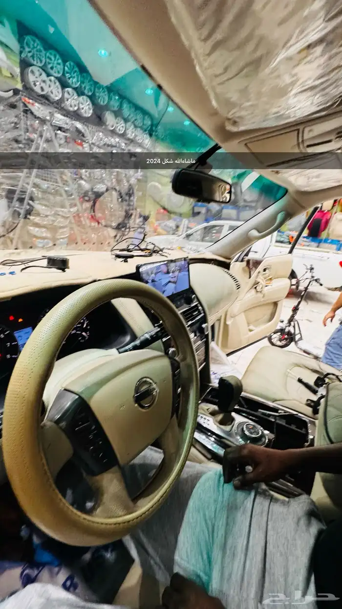 شاشه نيسان باترول بلاتنيوم الشكل الجديد 12 انش 1