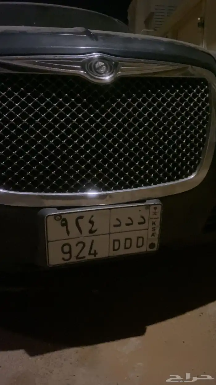 دوج كرايسلر نظيف مع اللوحه ددد 924 0