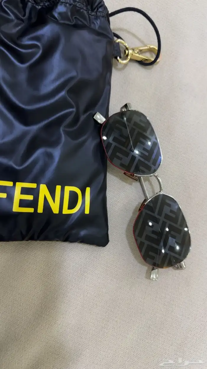 نظارة فندي رجاليه اصليه للبيع 2