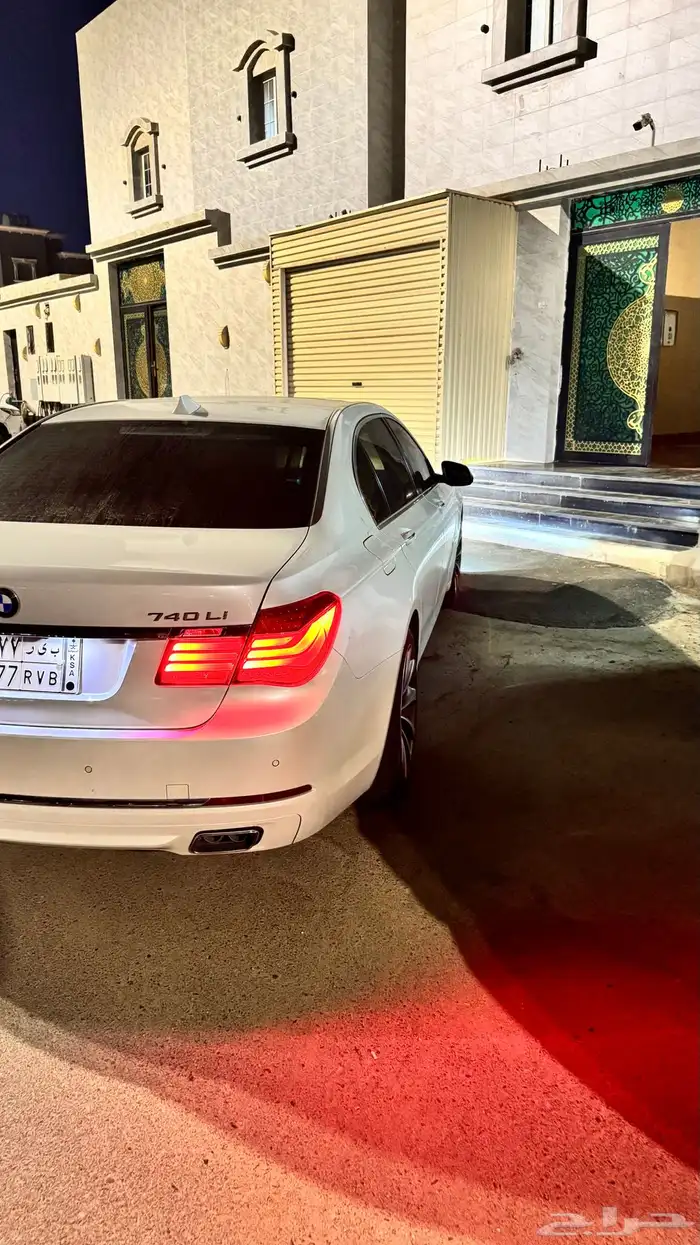 بي ام دبليو 2013 الفئة السابعة 740li 2