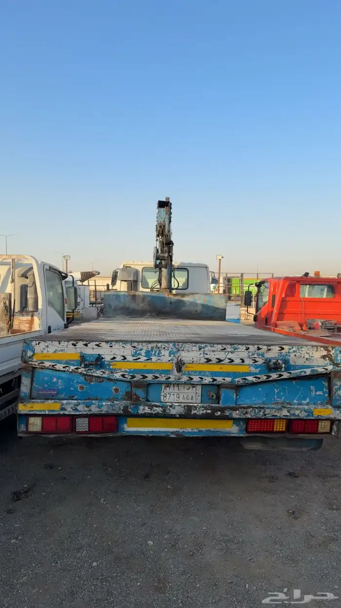 لوري ايسوزو 8 مسمار FSR موديل 2005 كرين 8