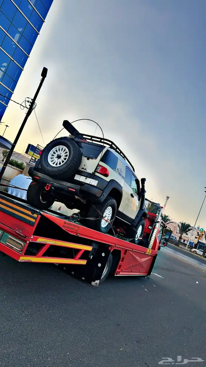 سطحه تبوك هيدروليك لنقل المركبات 0