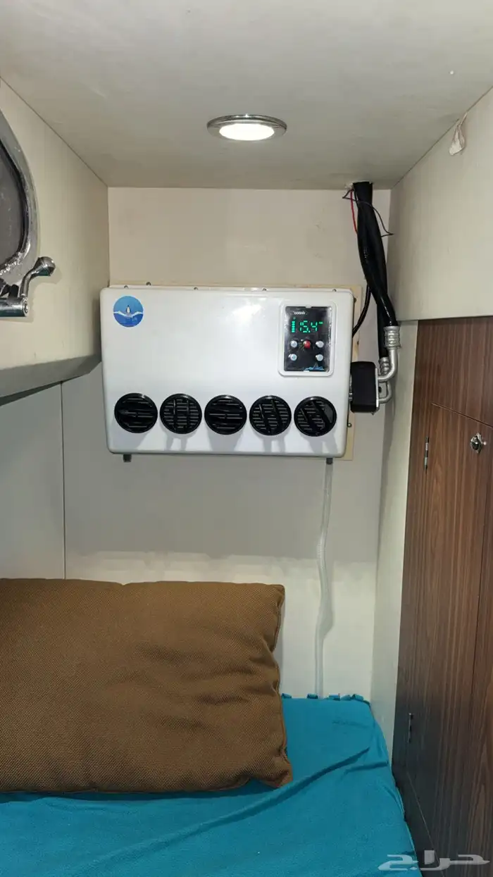 مكيف 12 فولت يعمل بالطاقة الشمسيه والبطارية 12 فولت 9