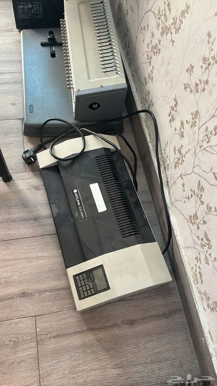 تغليف حراري وخرامة بلاستك للبيع قرطاسيه 2