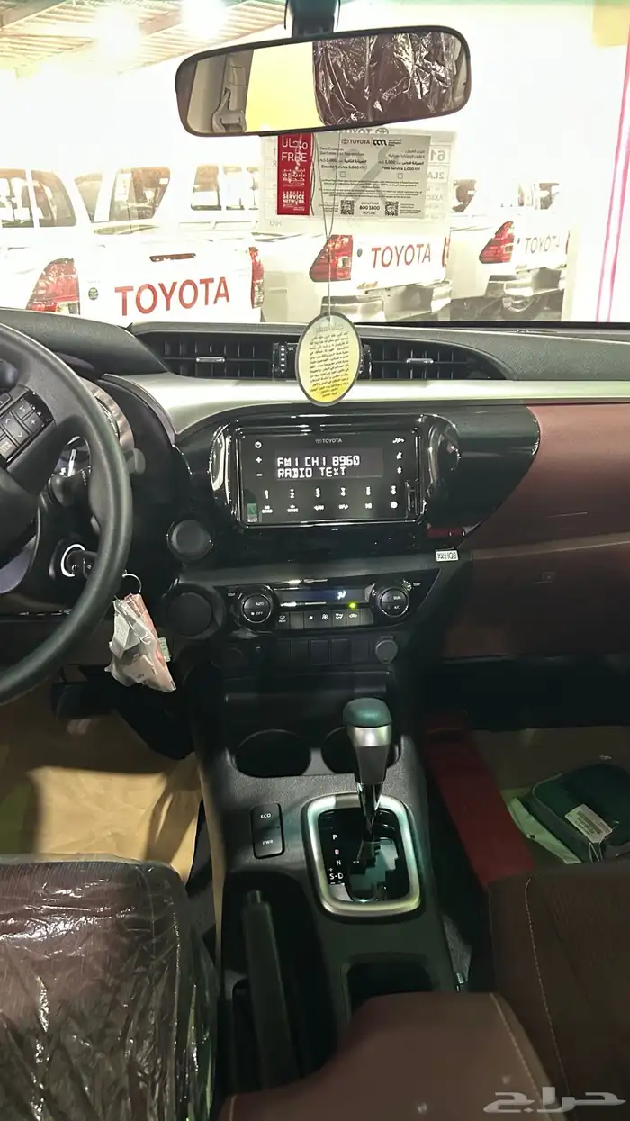 هايلوكس بدون دبل أتوماتيك بنزين فل كامل 2025 بأقل سعر 8