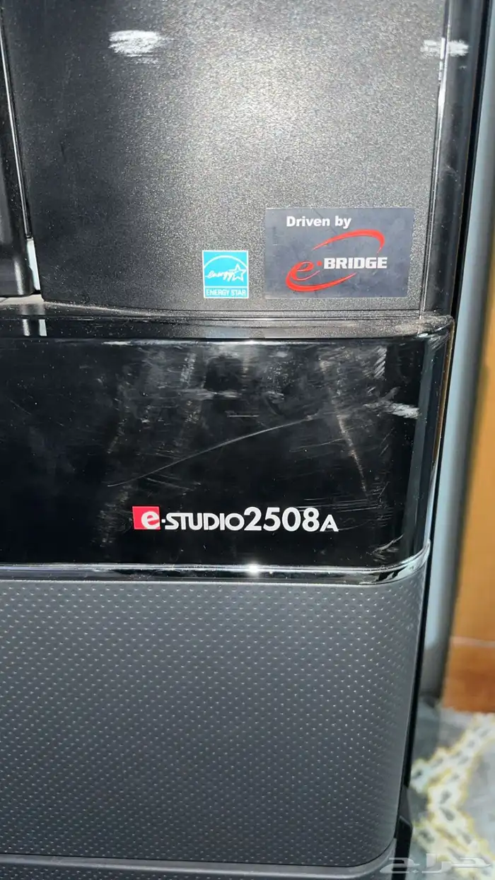 طابعه ليزر توشيبا 2508A وكمبيوتر والجهاز حقه نظيفه ممتازه 2