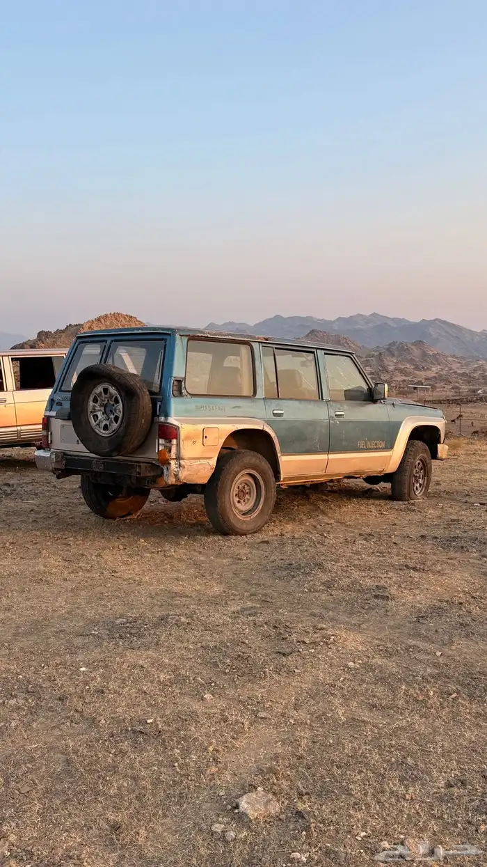 نيسان باترول مديل89. مسقط بدون لوحات 0