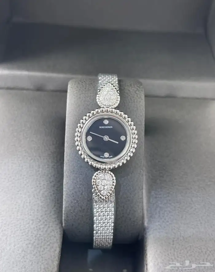 ساعه بوشرون ستيل و جلد ماستركواليتي طبق الاصل 13