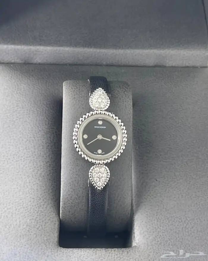 ساعه بوشرون ستيل و جلد ماستركواليتي طبق الاصل 3