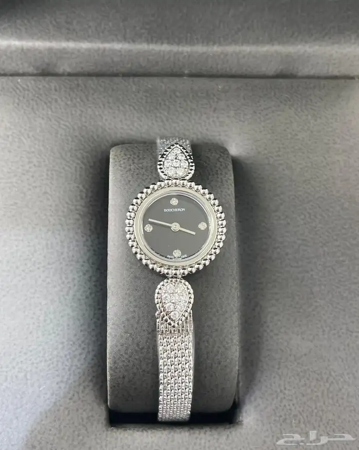 ساعه بوشرون ستيل و جلد ماستركواليتي طبق الاصل 8