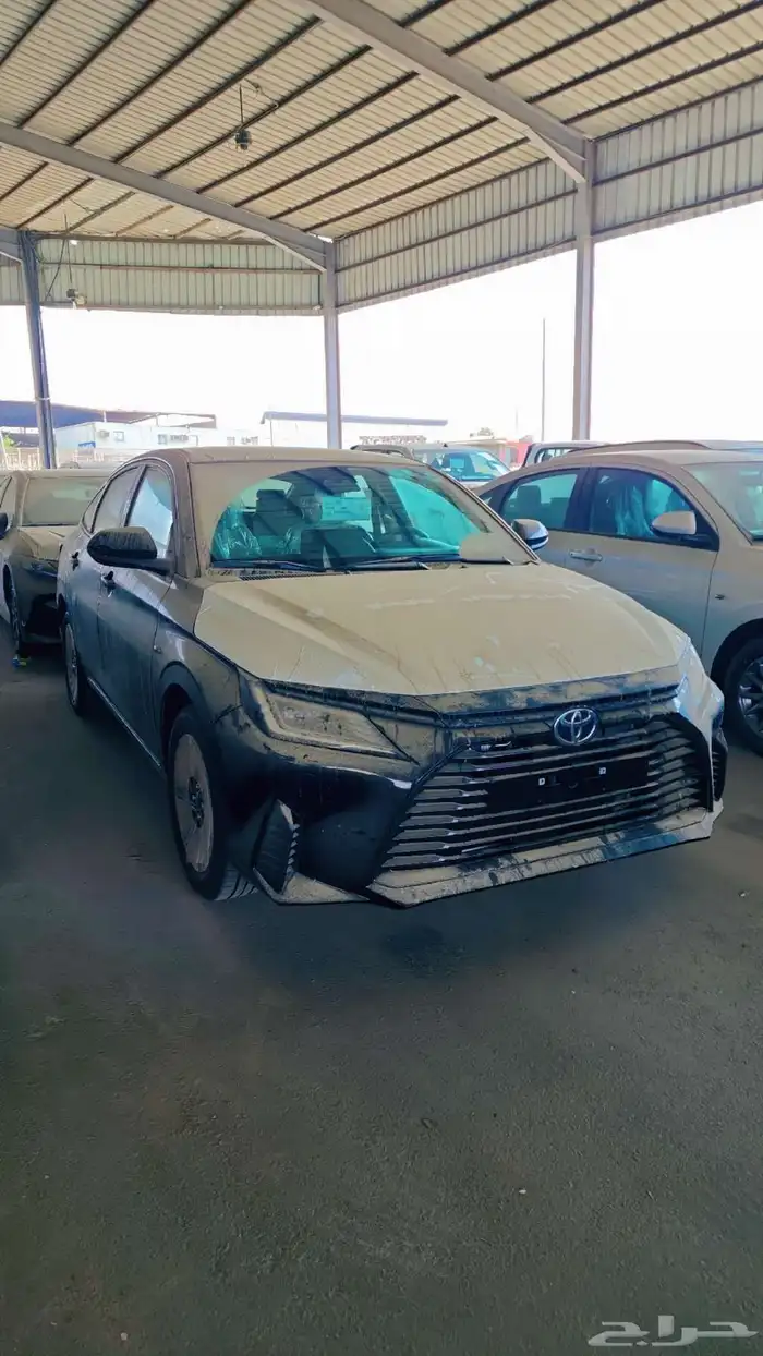 تويوتا يارس واي بلس اسود 2026 2