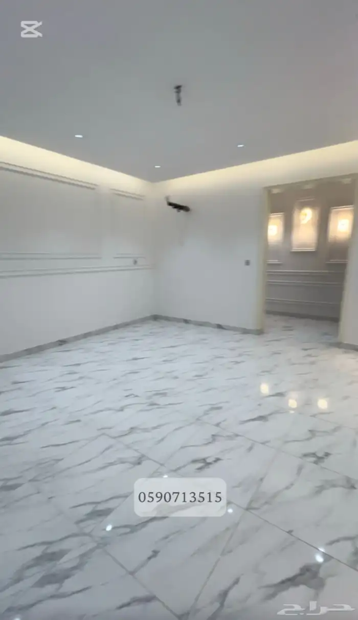 شقة أمامية خمس غرف للإيجار بحي الموسى فيو- طيبه 2